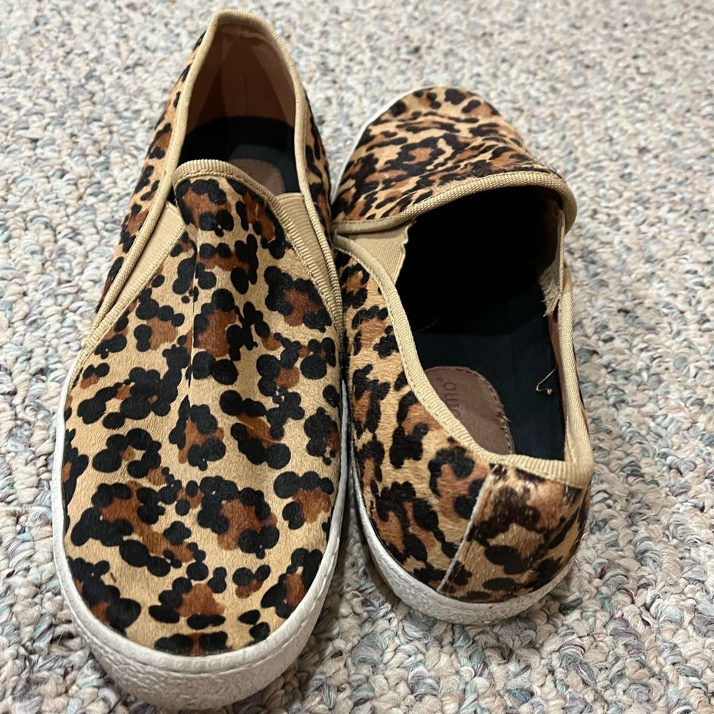 Ladies size 10 Corso Como slip on camo sneaker